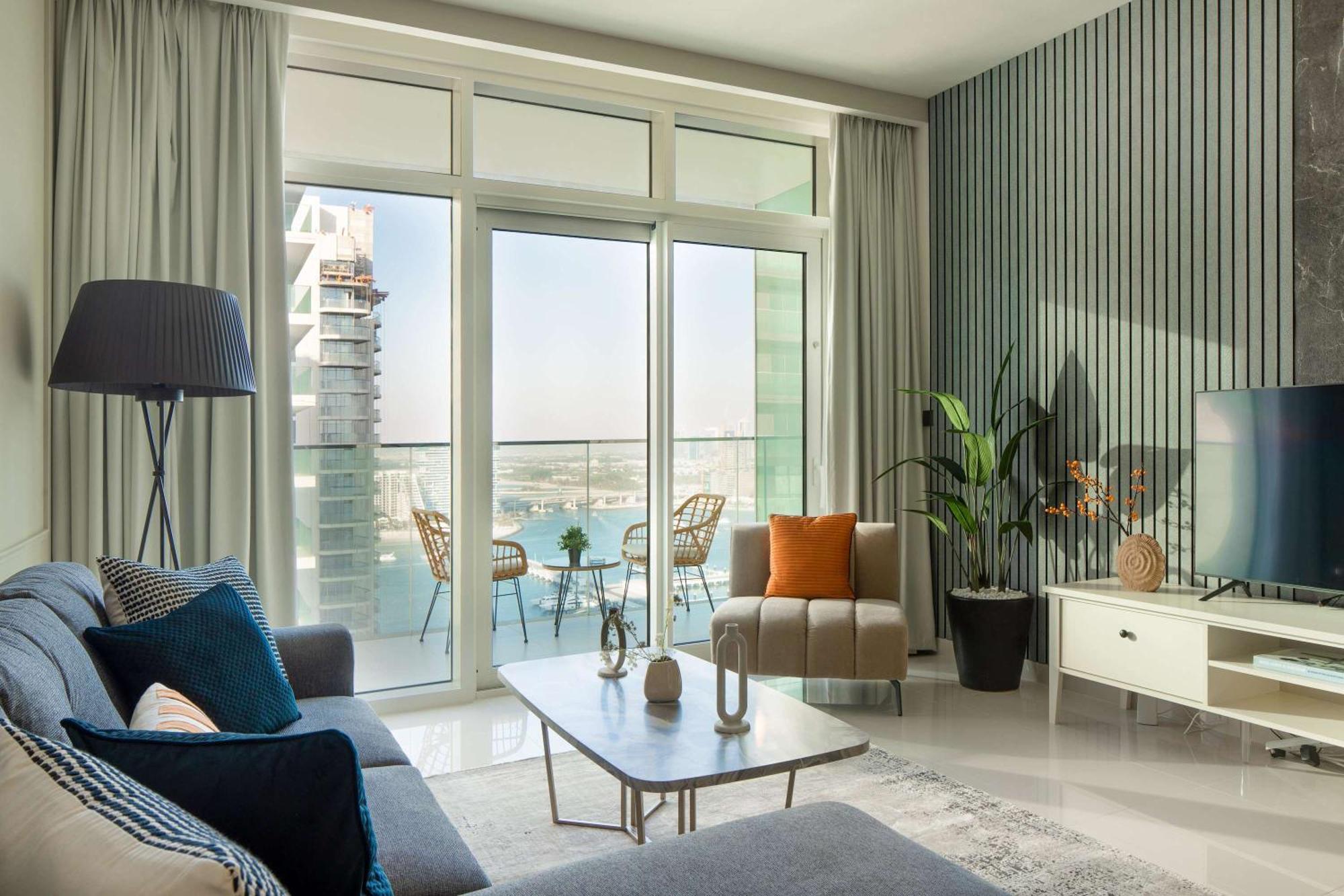 Silkhaus Palm View 1Bdr With Private Beach In Emaar Beachfront Dubai Luaran gambar